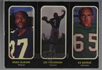 Hugh Oldham, Joe Theismann, Ed George [Good to VG‑EX]