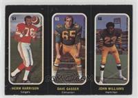 Herm Harrison, Dave Gasser, John Williams [Poor to Fair]