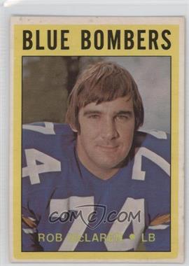 1972 O-Pee-Chee Canadian Football League - [Base] #111 - Rob McLaren