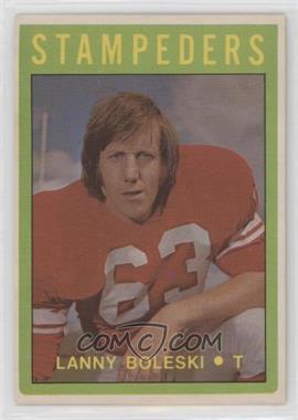 1972 O-Pee-Chee Canadian Football League - [Base] #65 - Lanny Boleski