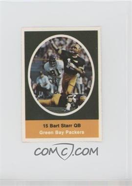 1972 Sunoco NFL Action Player Stamps - [Base] #_BAST - Bart Starr