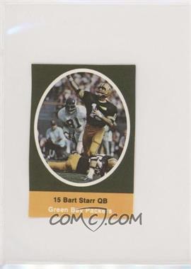 1972 Sunoco NFL Action Player Stamps - [Base] #_BAST - Bart Starr