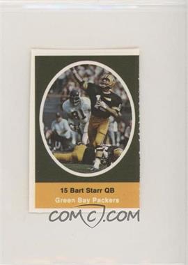 1972 Sunoco NFL Action Player Stamps - [Base] #_BAST - Bart Starr