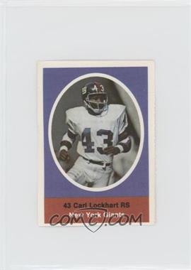 1972 Sunoco NFL Action Player Stamps - [Base] #_CALO - Carl Lockhart
