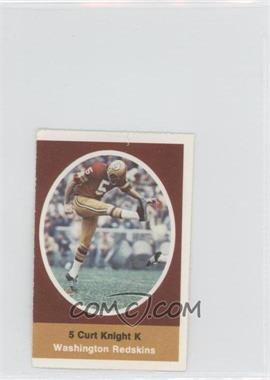 1972 Sunoco NFL Action Player Stamps - [Base] #_CUKN - Curt Knight [Good to VG‑EX]