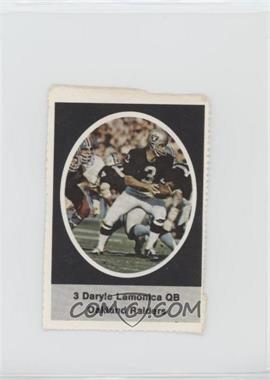 1972 Sunoco NFL Action Player Stamps - [Base] #_DALA - Daryle Lamonica [Good to VG‑EX]