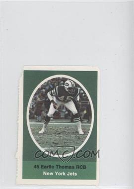1972 Sunoco NFL Action Player Stamps - [Base] #_EATH - Earlie Thomas