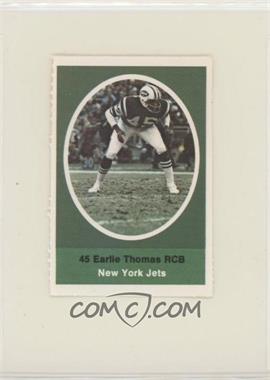 1972 Sunoco NFL Action Player Stamps - [Base] #_EATH - Earlie Thomas