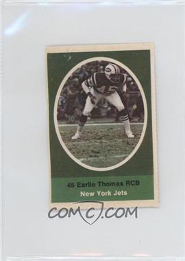 1972 Sunoco NFL Action Player Stamps - [Base] #_EATH - Earlie Thomas