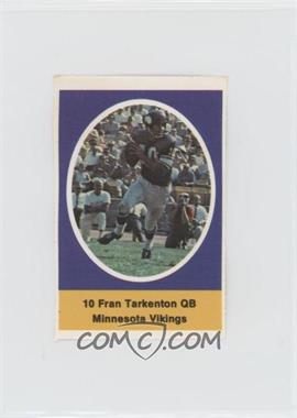 1972 Sunoco NFL Action Player Stamps - [Base] #_FRTA - Fran Tarkenton