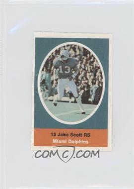 1972 Sunoco NFL Action Player Stamps - [Base] #_JASC - Jake Scott