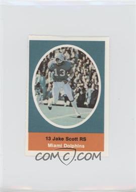 1972 Sunoco NFL Action Player Stamps - [Base] #_JASC - Jake Scott