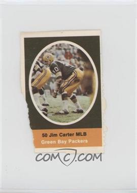 1972 Sunoco NFL Action Player Stamps - [Base] #_JICA.2 - Jim Carter [Poor to Fair]