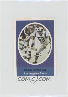 1972 Sunoco NFL Action Player Stamps - [Base] #_JIPU - Jim Purnell