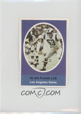 1972 Sunoco NFL Action Player Stamps - [Base] #_JIPU - Jim Purnell