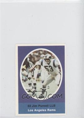 1972 Sunoco NFL Action Player Stamps - [Base] #_JIPU - Jim Purnell
