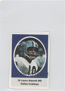1972 Sunoco NFL Action Player Stamps - [Base] #_LAAL - Lance Alworth [COMC RCR Poor]