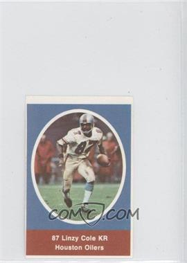 1972 Sunoco NFL Action Player Stamps - [Base] #_LICO - Linzy Cole