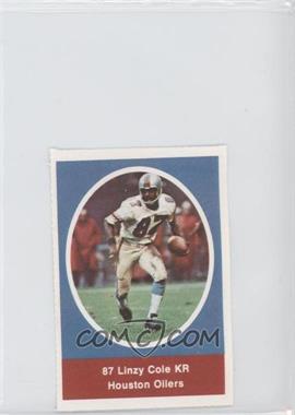 1972 Sunoco NFL Action Player Stamps - [Base] #_LICO - Linzy Cole