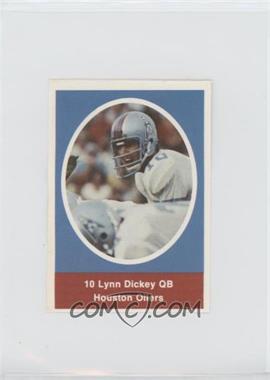 1972 Sunoco NFL Action Player Stamps - [Base] #_LYDI - Lynn Dickey [Good to VG‑EX]