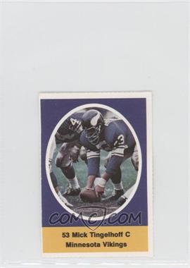 1972 Sunoco NFL Action Player Stamps - [Base] #_MITI.1 - Mick Tingelhoff