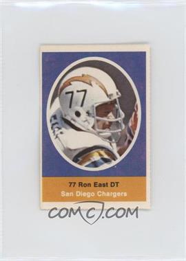 1972 Sunoco NFL Action Player Stamps - [Base] #_ROEA - Ron East