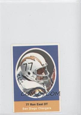 1972 Sunoco NFL Action Player Stamps - [Base] #_ROEA - Ron East