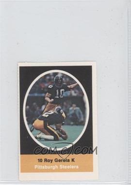 1972 Sunoco NFL Action Player Stamps - [Base] #_ROGE - Roy Gerela