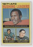 Floyd Little, Larry Csonka, Marv Hubbard [Poor to Fair]