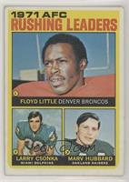 Floyd Little, Larry Csonka, Marv Hubbard [Good to VG‑EX]