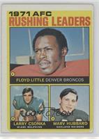 Floyd Little, Larry Csonka, Marv Hubbard