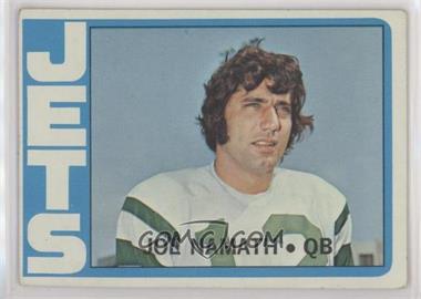 1972 Topps - [Base] #100 - Joe Namath