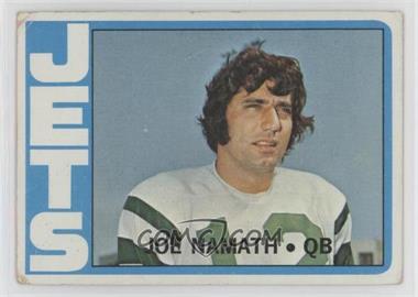 1972 Topps - [Base] #100 - Joe Namath