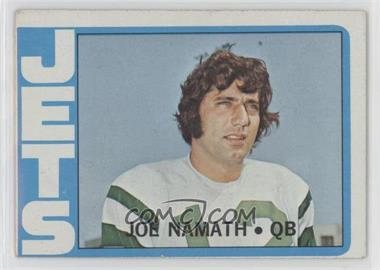 1972 Topps - [Base] #100 - Joe Namath