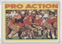 Pro Action (John Brodie) [COMC RCR Poor]