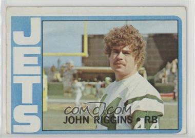 1972 Topps - [Base] #13 - John Riggins [Good to VG‑EX]