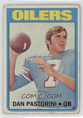 1972 Topps - [Base] #156 - Dan Pastorini [Good to VG‑EX]