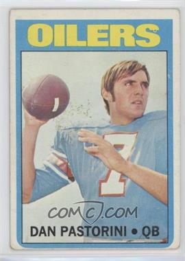 1972 Topps - [Base] #156 - Dan Pastorini [Good to VG‑EX]