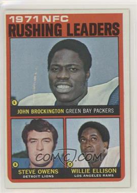 1972 Topps - [Base] #2 - Steve Owens, Willie Ellison, John Brockington