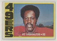 Vic Washington [Good to VG‑EX]