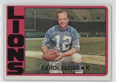 1972 Topps - [Base] #222 - Errol Mann