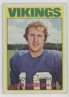 Fran Tarkenton [Good to VG‑EX]