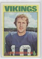 Fran Tarkenton [Noted]