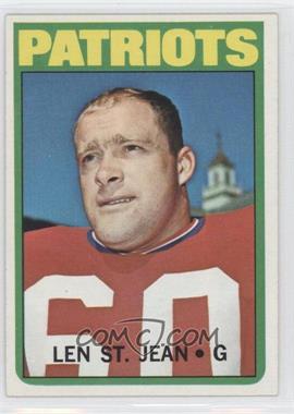 1972 Topps - [Base] #23 - Len St. Jean