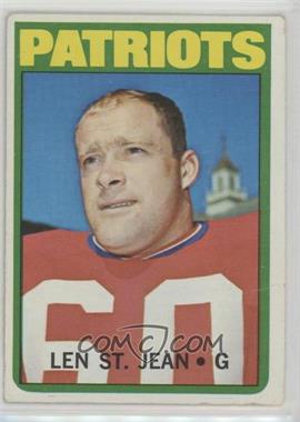 1972 Topps - [Base] #23 - Len St. Jean [Poor to Fair]