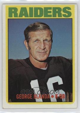 1972 Topps - [Base] #235 - George Blanda