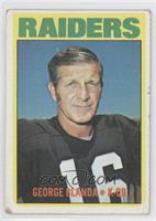 George Blanda [Good to VG‑EX]