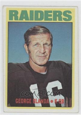 1972 Topps - [Base] #235 - George Blanda [Good to VG‑EX]