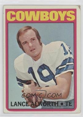 1972 Topps - [Base] #248 - Lance Alworth [Good to VG‑EX]