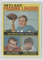 Len Dawson, Virgil Carter, Bob Griese